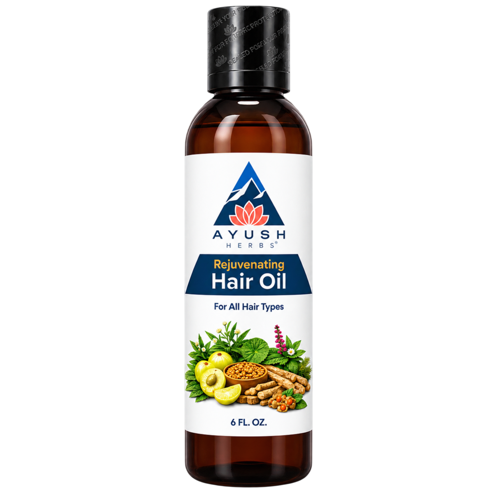 Ayush Herbs Rejuvenating Hair Oil 6 Ounces