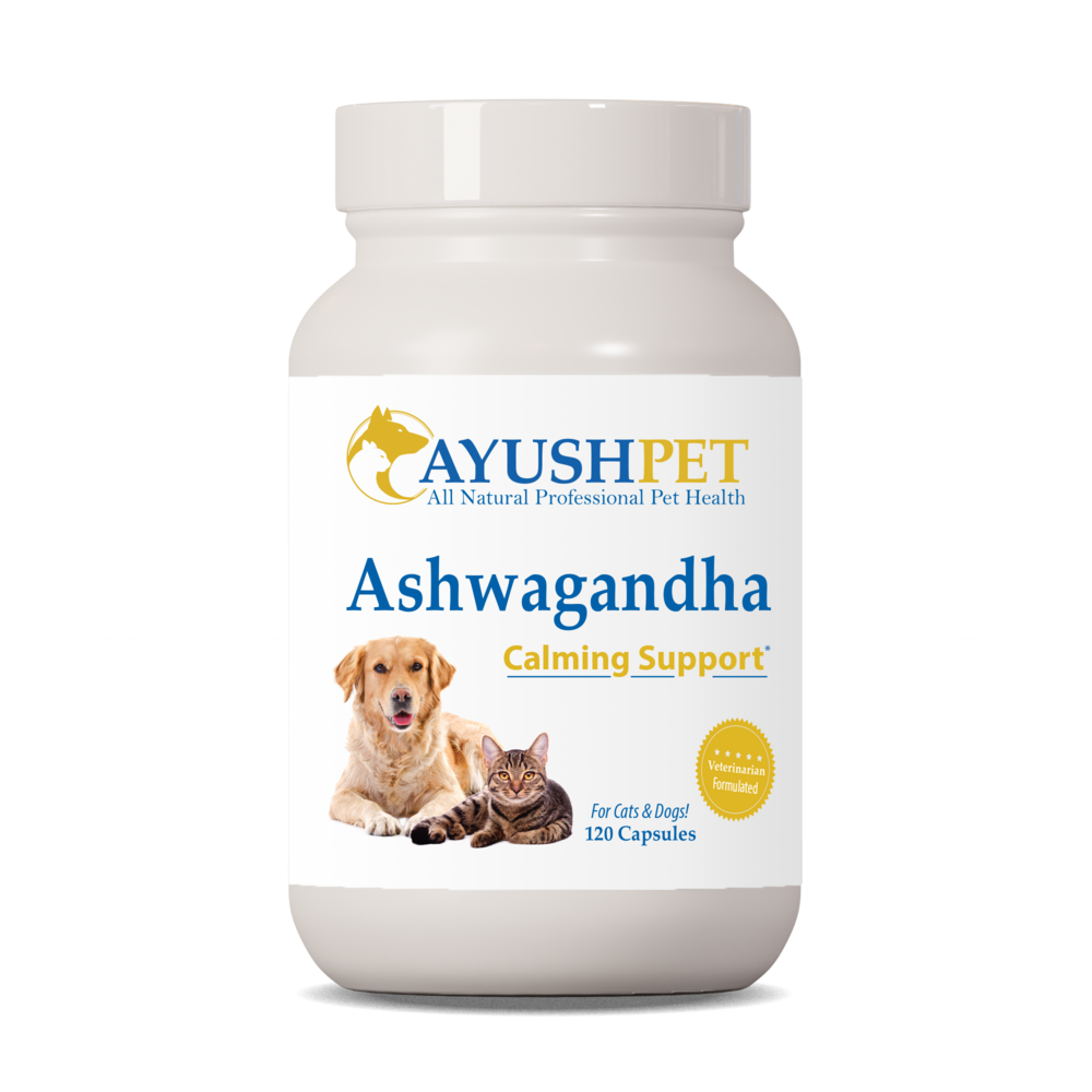 Ayush Herbs Ashwagandha/Vet Care Product 120 capsules