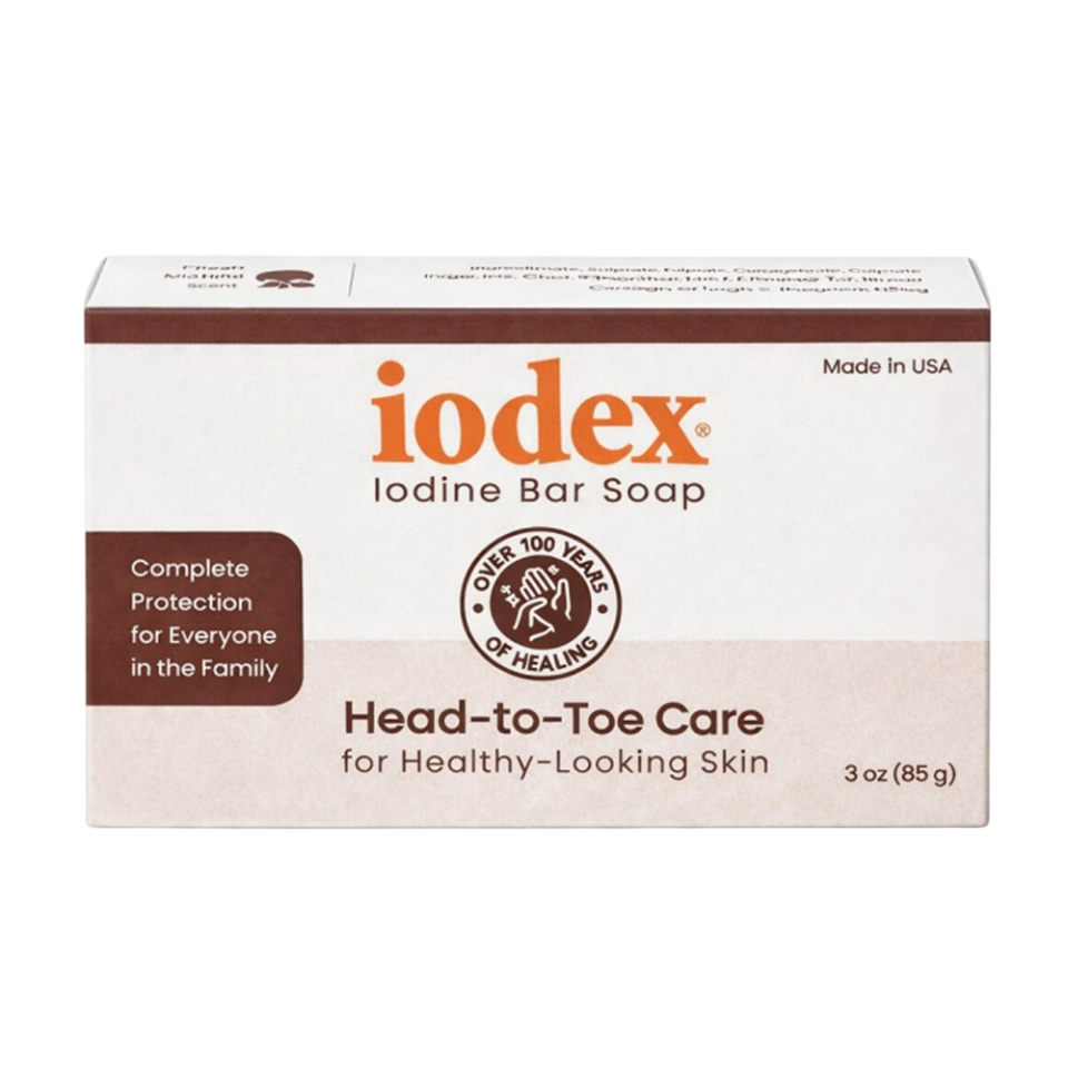 Baar Products Iodex Iodine Bar Soap 3 Ounces