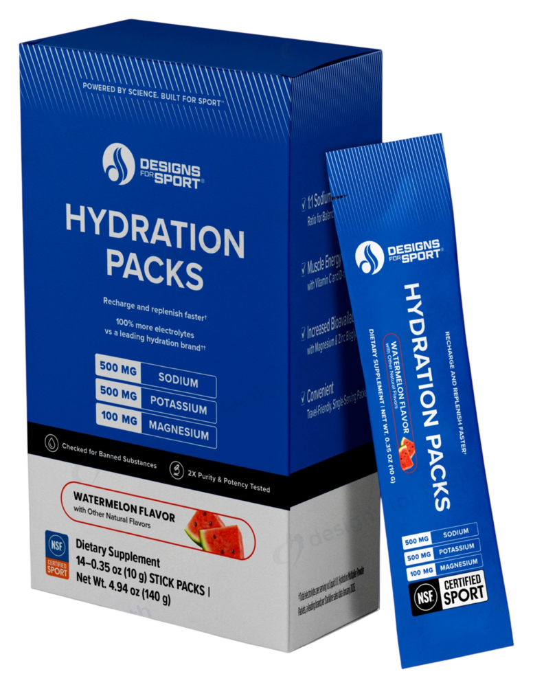 Designs For Sport Hydration Packs, Watermelon 14 Stick Packs