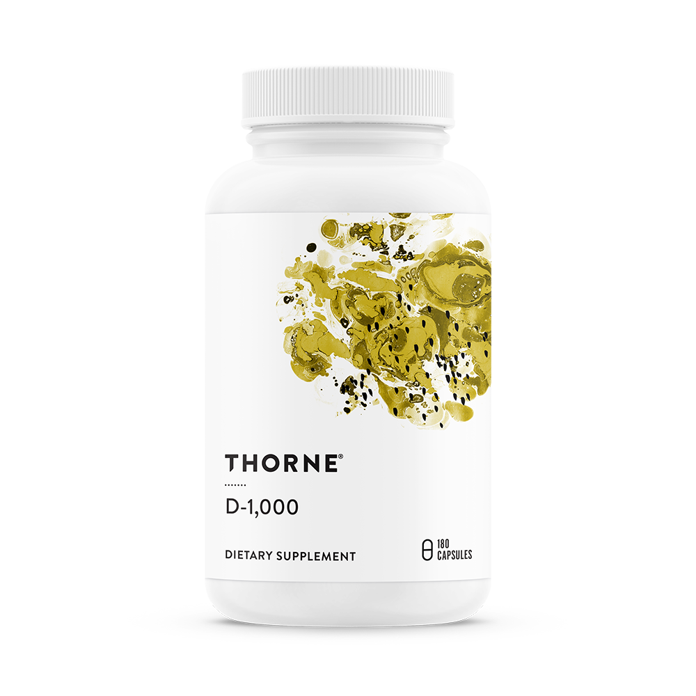 Thorne D-1,000 180 capsules