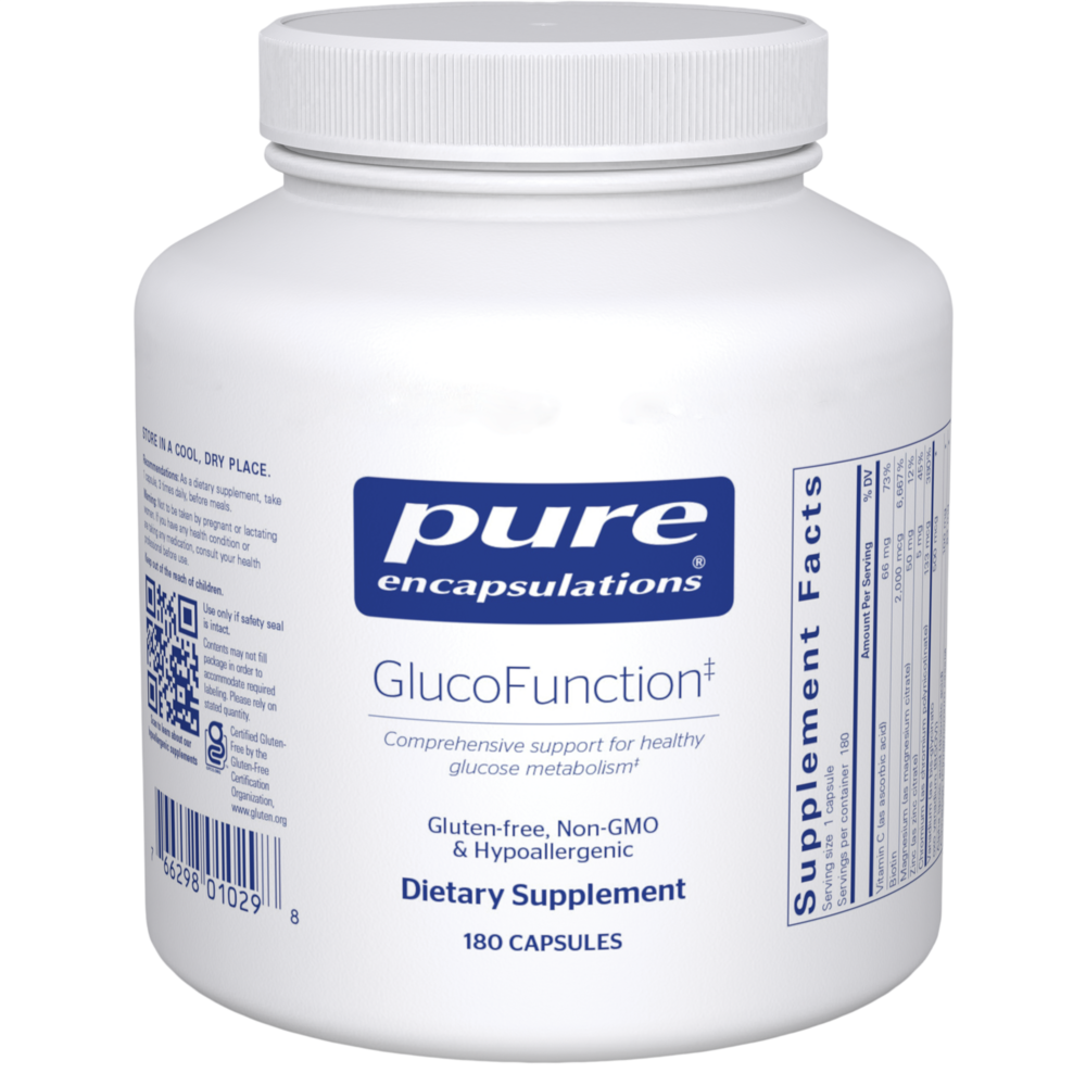 Pure Encapsulations GlucoFunction 180 capsules