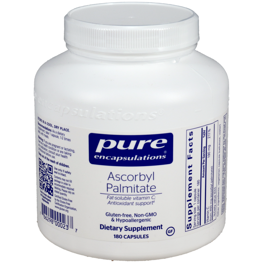 Pure Encapsulations Ascorbyl Palmitate 180 capsules