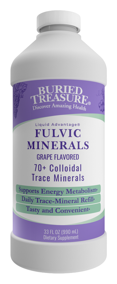 Buried Treasure Fulvic Minerals, Grape 990ml