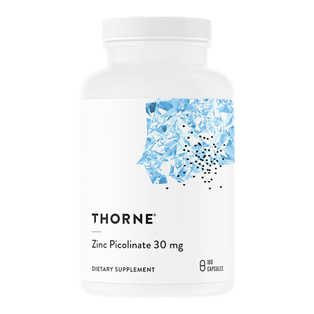 Thorne Zinc Picolinate 30mg 180 capsules
