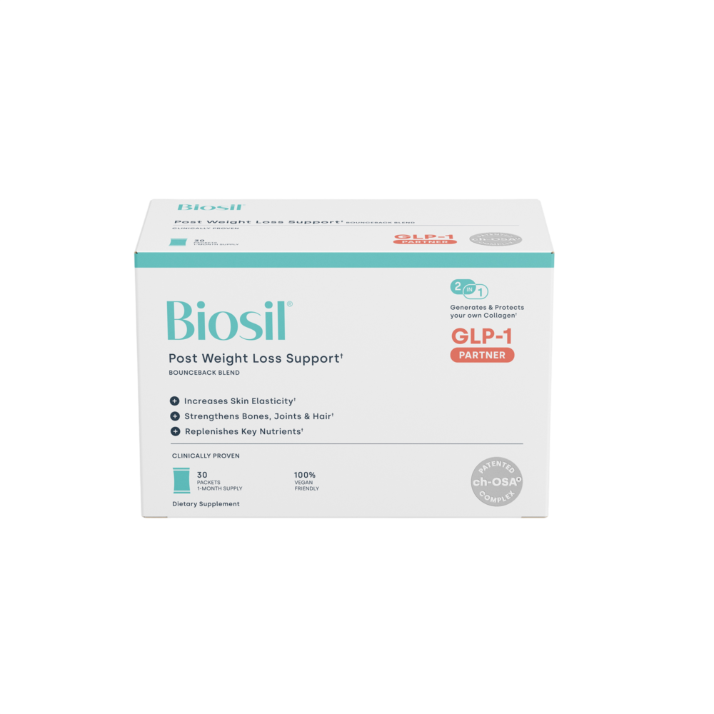 Biosil® GLP-1 Post-Weight Loss – ch-OSA® Formula for Skin, Hair & Tissue Resilience 30 packets