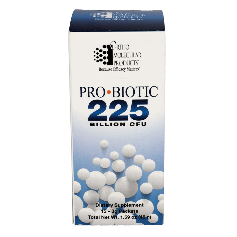 Ortho Molecular Products Probiotic 225 15 Packets