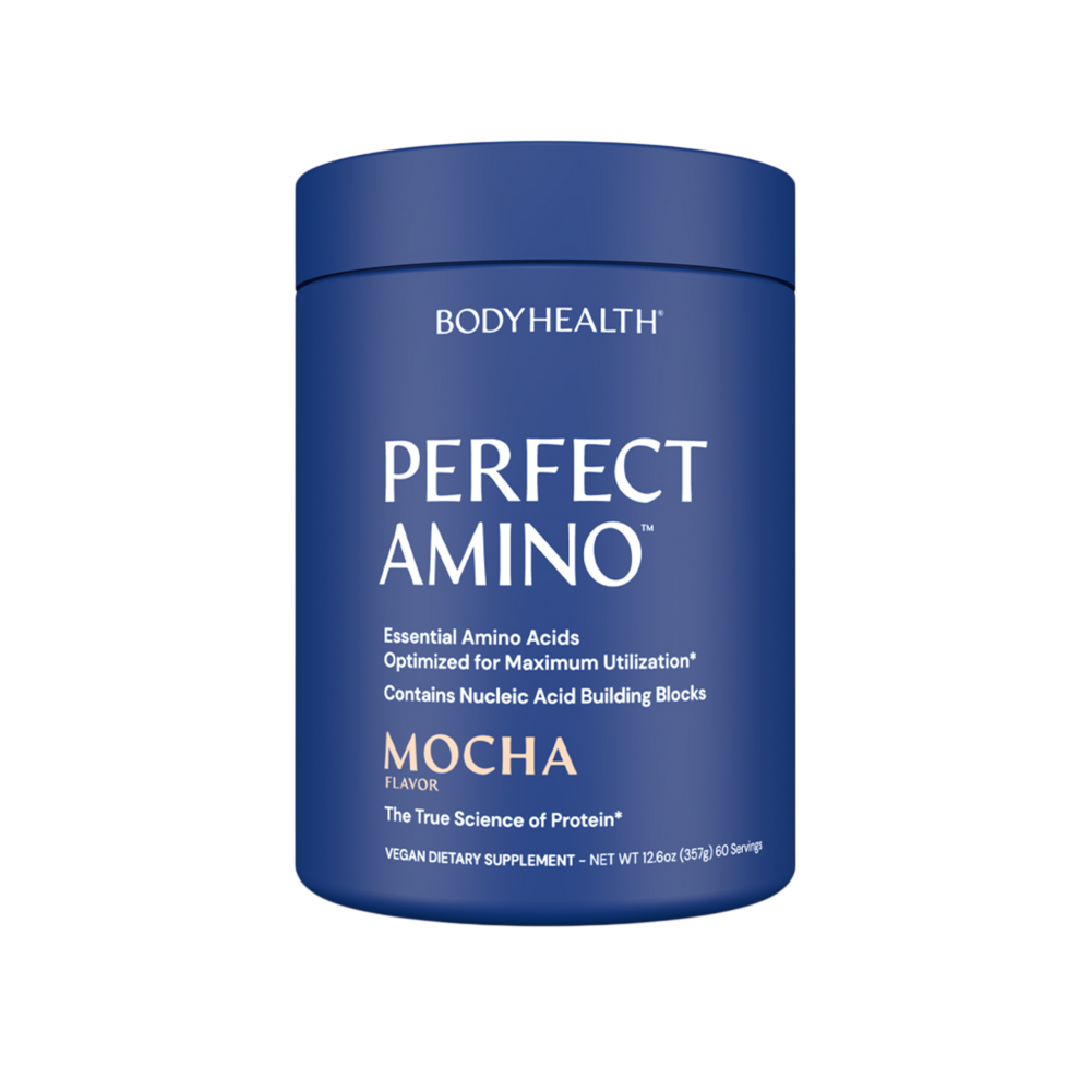 BodyHealth PerfectAmino Powder, Mocha 384 Grams