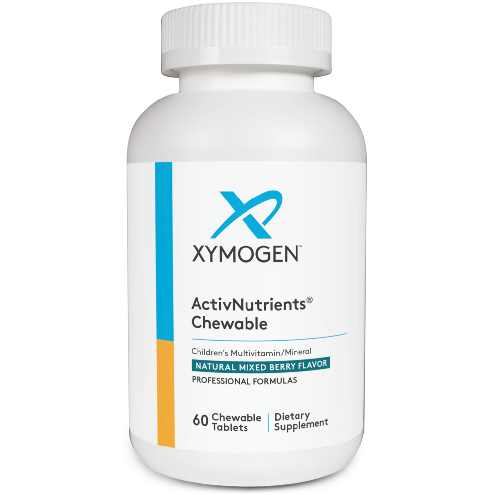 XYMOGEN ActivNutrients Chewable Mixed Berry (Multivitamin) 60 chewables