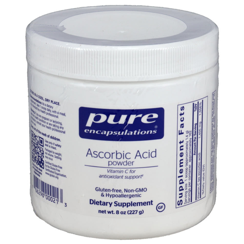 Pure Encapsulations Ascorbic Acid powder 227g