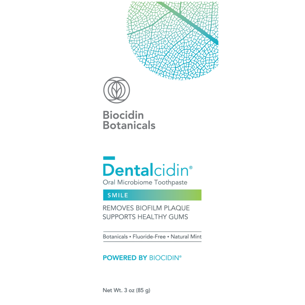Biocidin Botanicals Dentalcidin Oral Microbiome Toothpaste with Biocidin 3oz