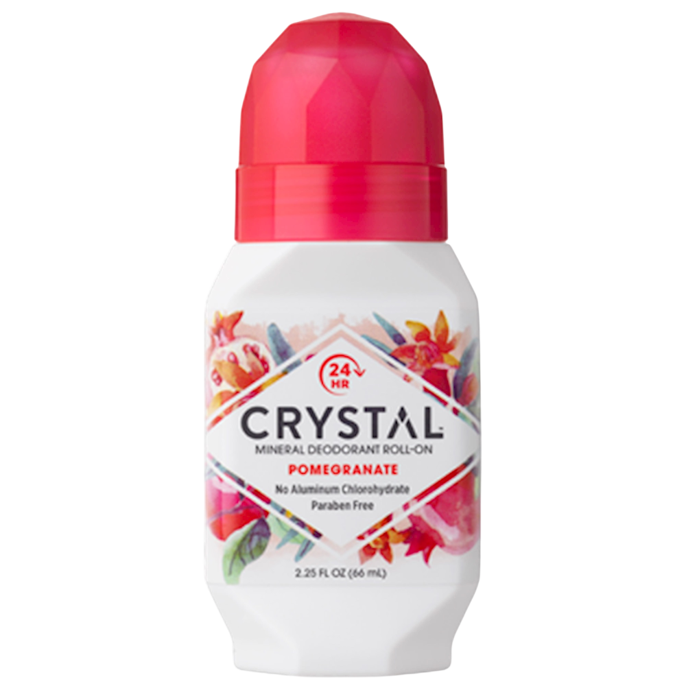 Crystal Mineral Roll-On Pomegranate 2.25oz