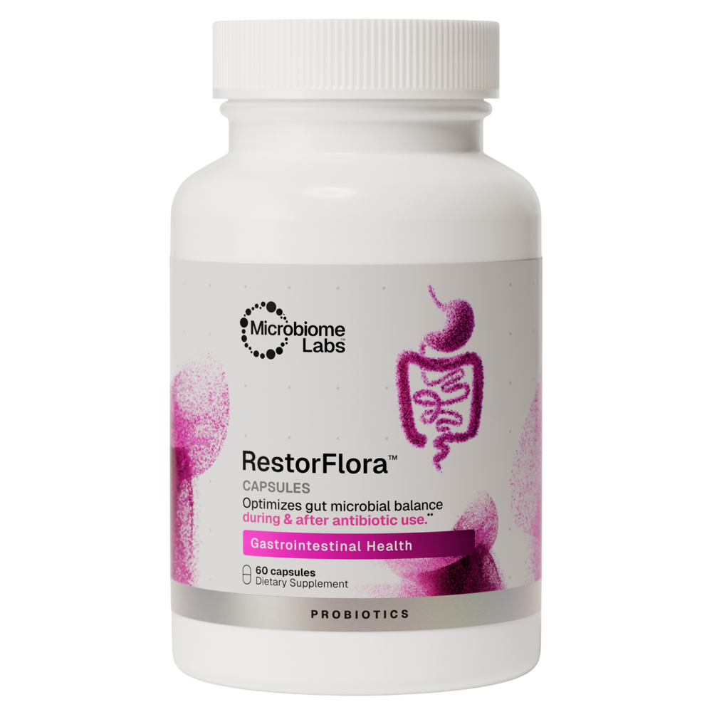 Microbiome Labs RestorFlora 60 capsules
