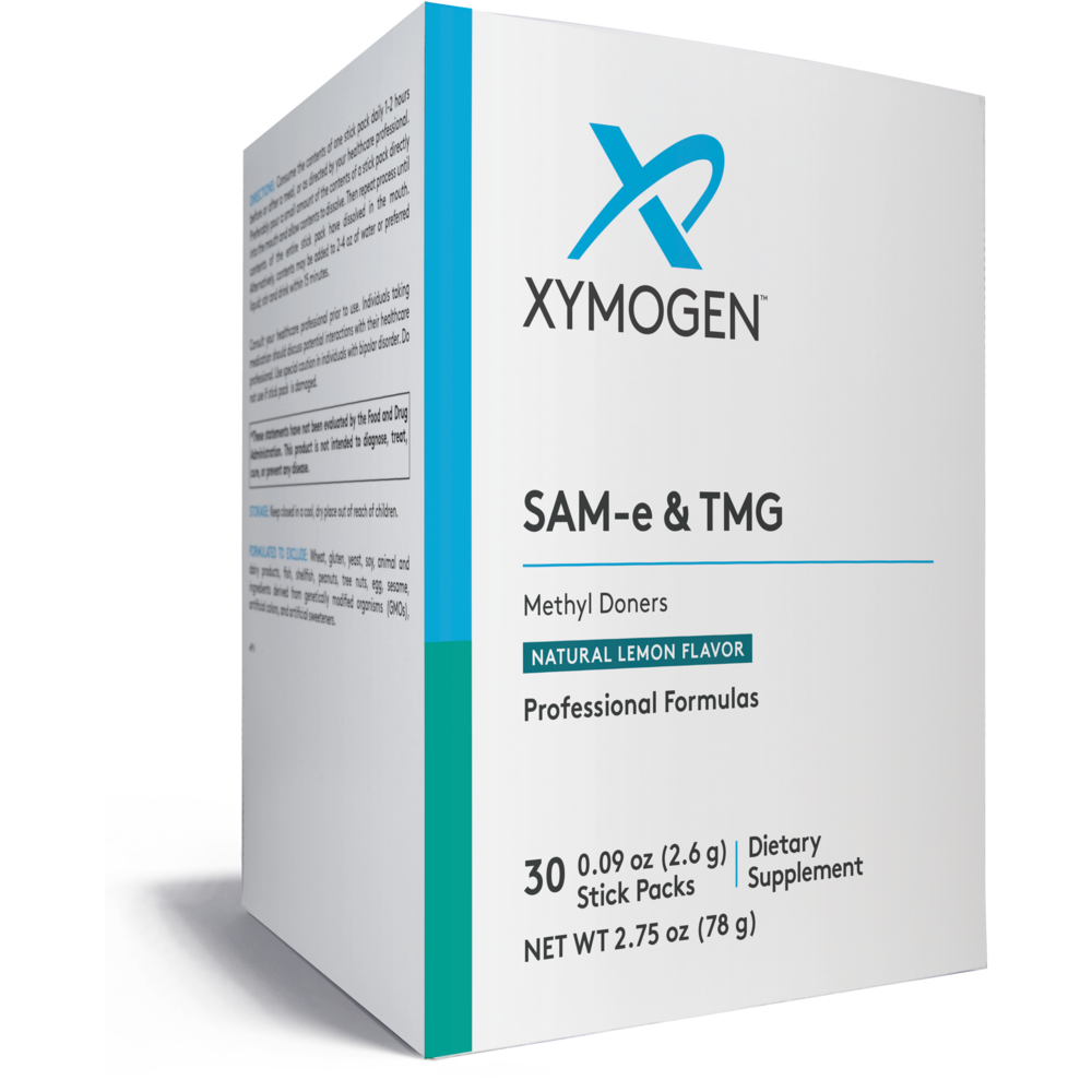XYMOGEN SAM-e & TMG Lemon 30 packets