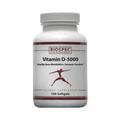 Biospec Nutritionals Vitamin D3 5000 100 Softgels