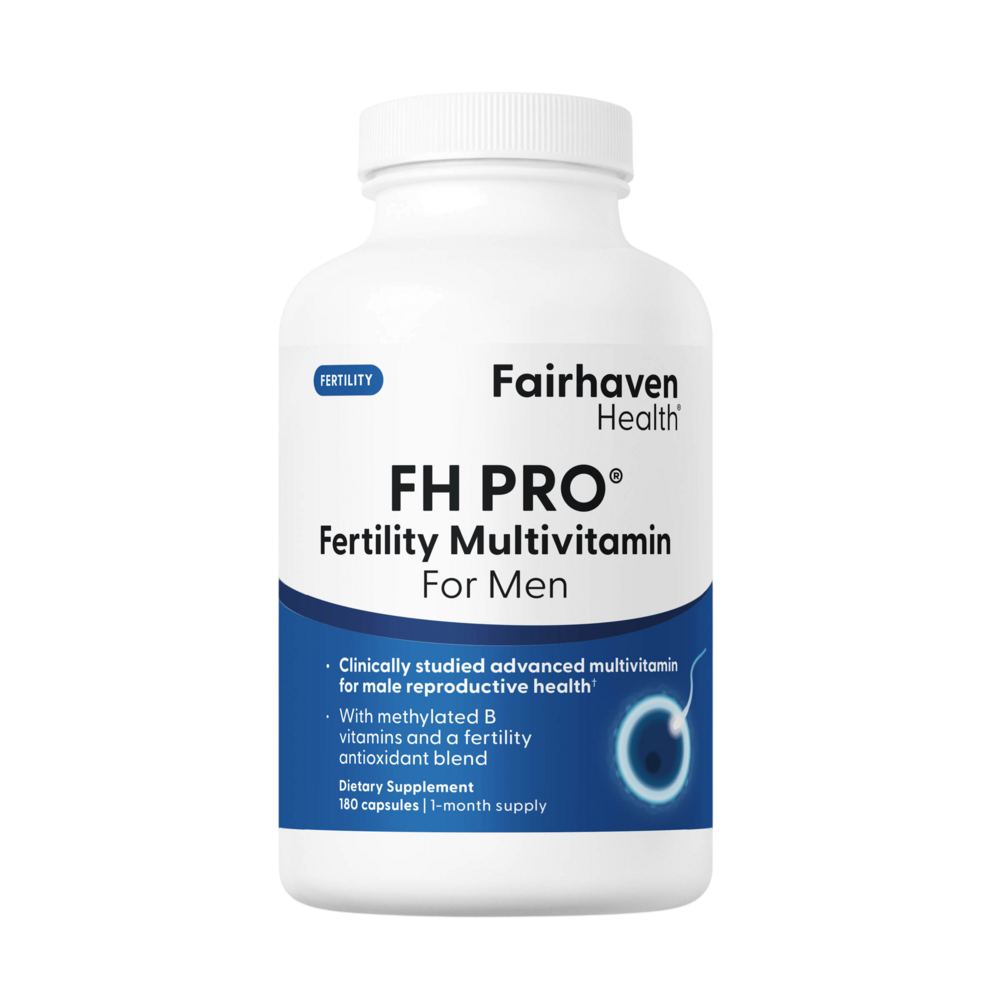 Fairhaven Health FH PRO® Fertility Multivitamin for Men 180 capsules