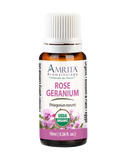 Amrita Aromatherapy Geranium Rose Organic 0.34oz