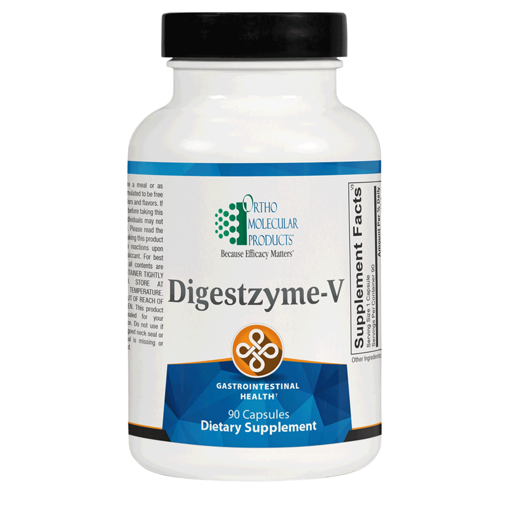 Ortho Molecular Products Digestzyme‑V — 90 Capsules