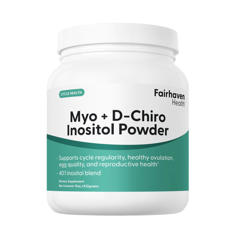 Fairhaven Health Myo + D-Chiro Inositol 40:1 Powder 432g