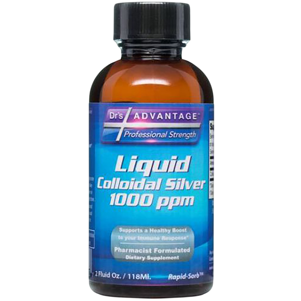 Dr's Advantage Liquid Colloidal Silver 1,000ppm 59.14ml