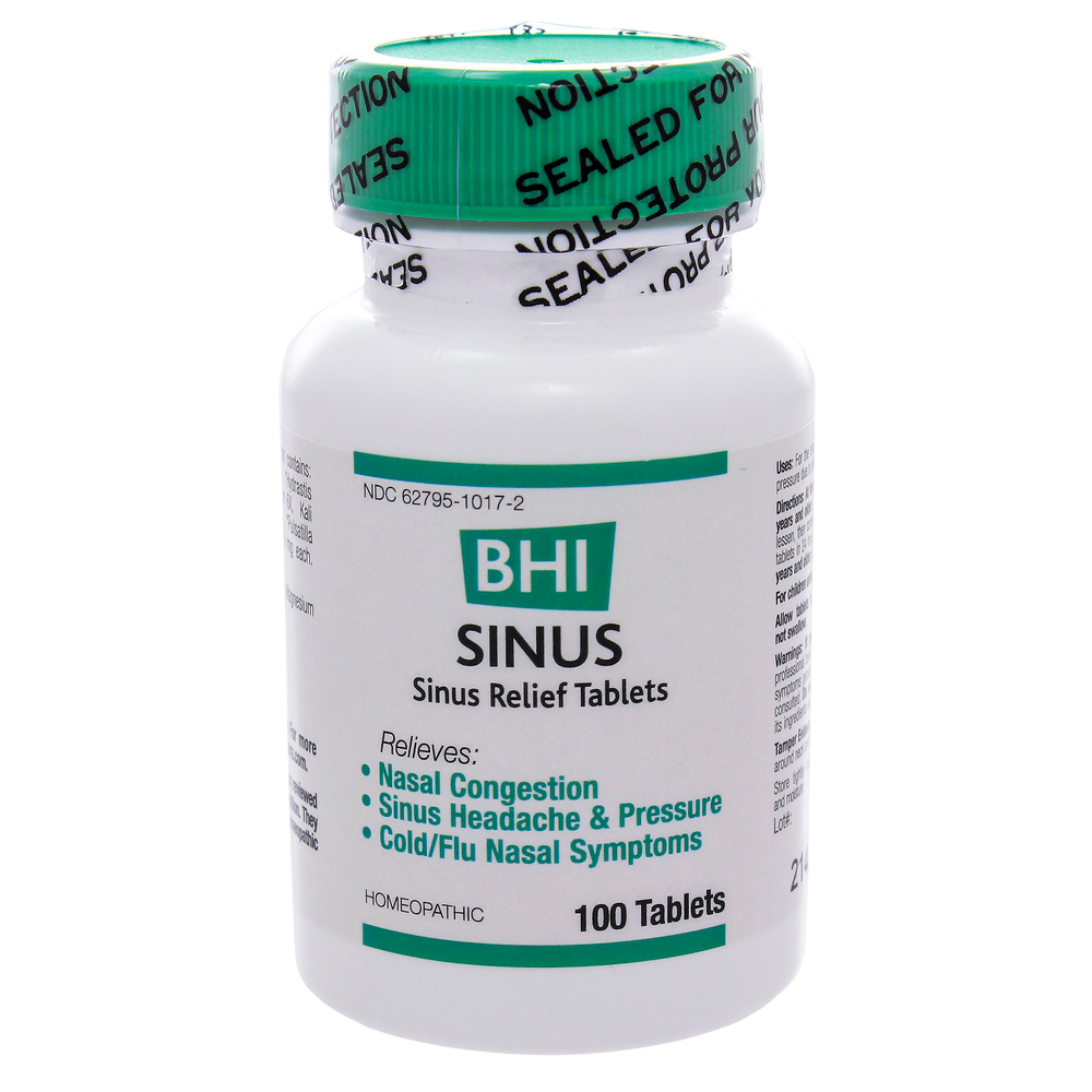 BHI Homeopathics/Medinatura BHI Sinus 100 tablets