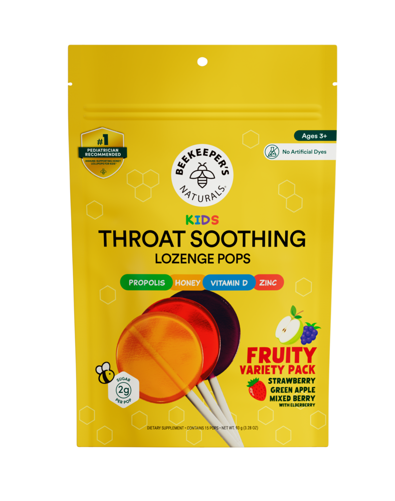 Beekeeper's Naturals Lollipop Variety Pack 15ct Pouch 15 count