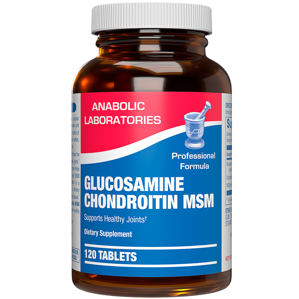 Anabolic Laboratories Glucosamine Chondroitin MSM 120 tablets