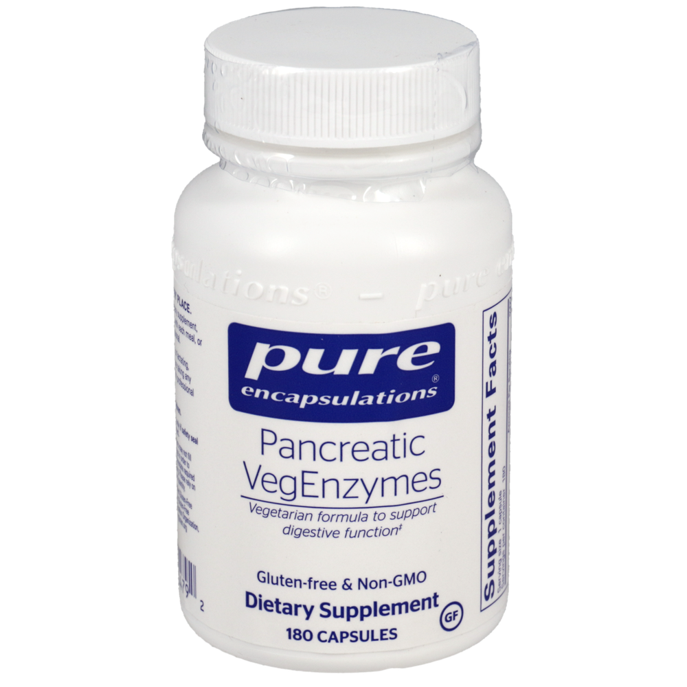 Pure Encapsulations Pancreatic Vegenzymes 180 capsules