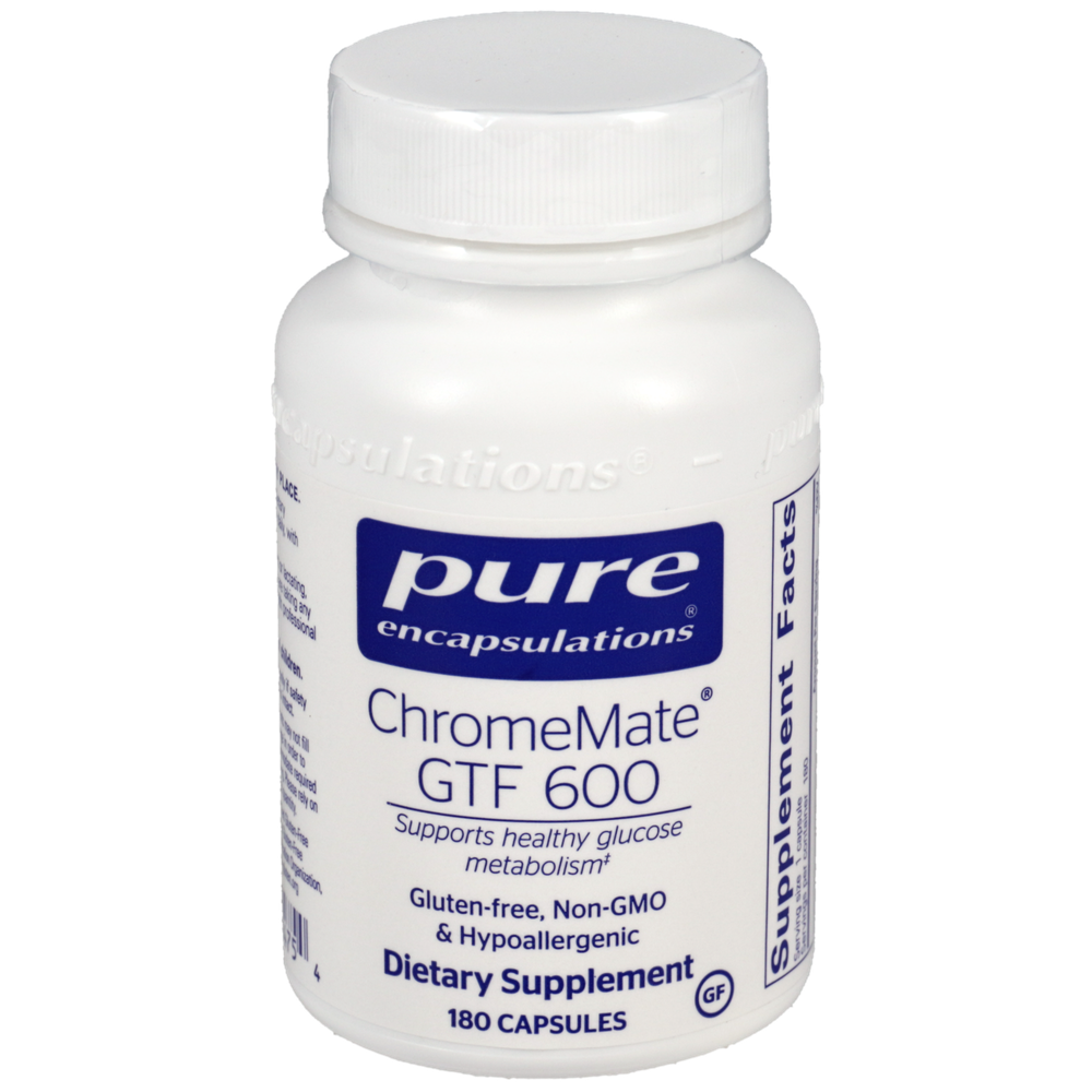 Pure Encapsulations Chromemate GTF 600 180 capsules