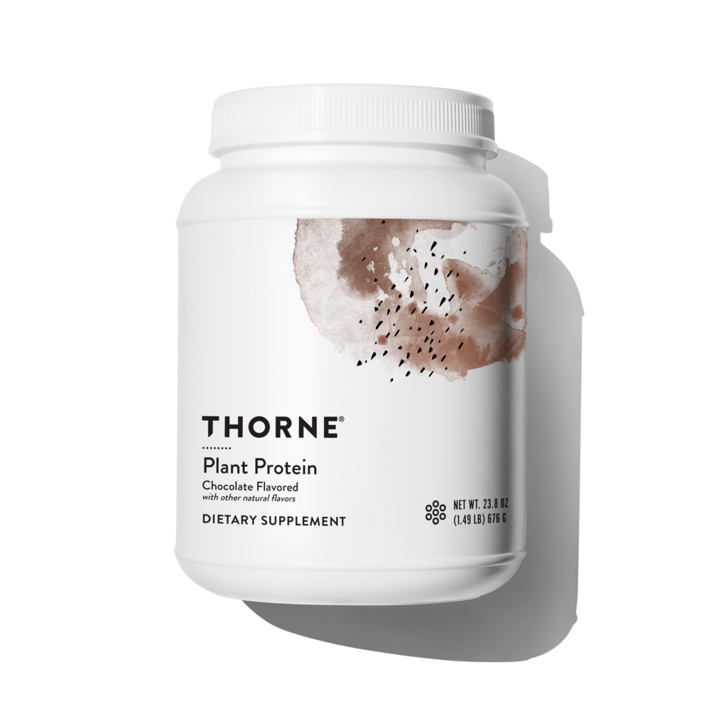 Thorne Plant Protein, Chocolate Flavored 676g