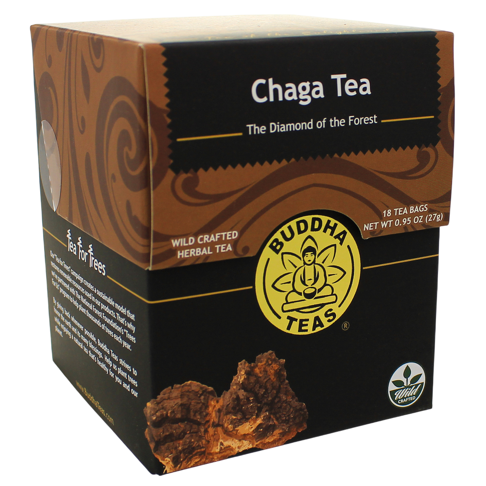 Buddha Teas Chaga Tea 18 Count