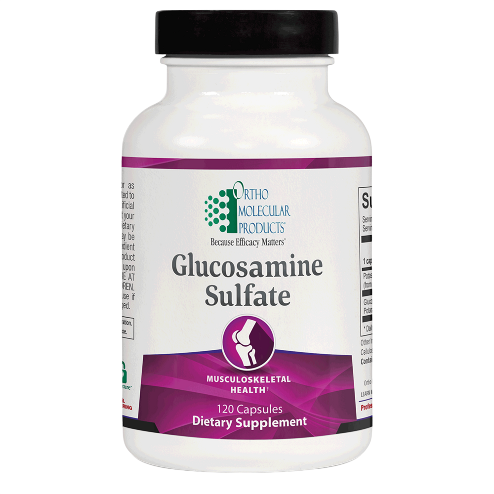 Ortho Molecular Products Glucosamine Sulfate 120 capsules