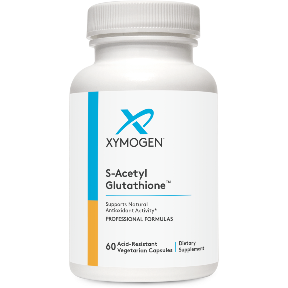 XYMOGEN S-Acetyl Glutathione (Antioxidant Support) 60 capsules
