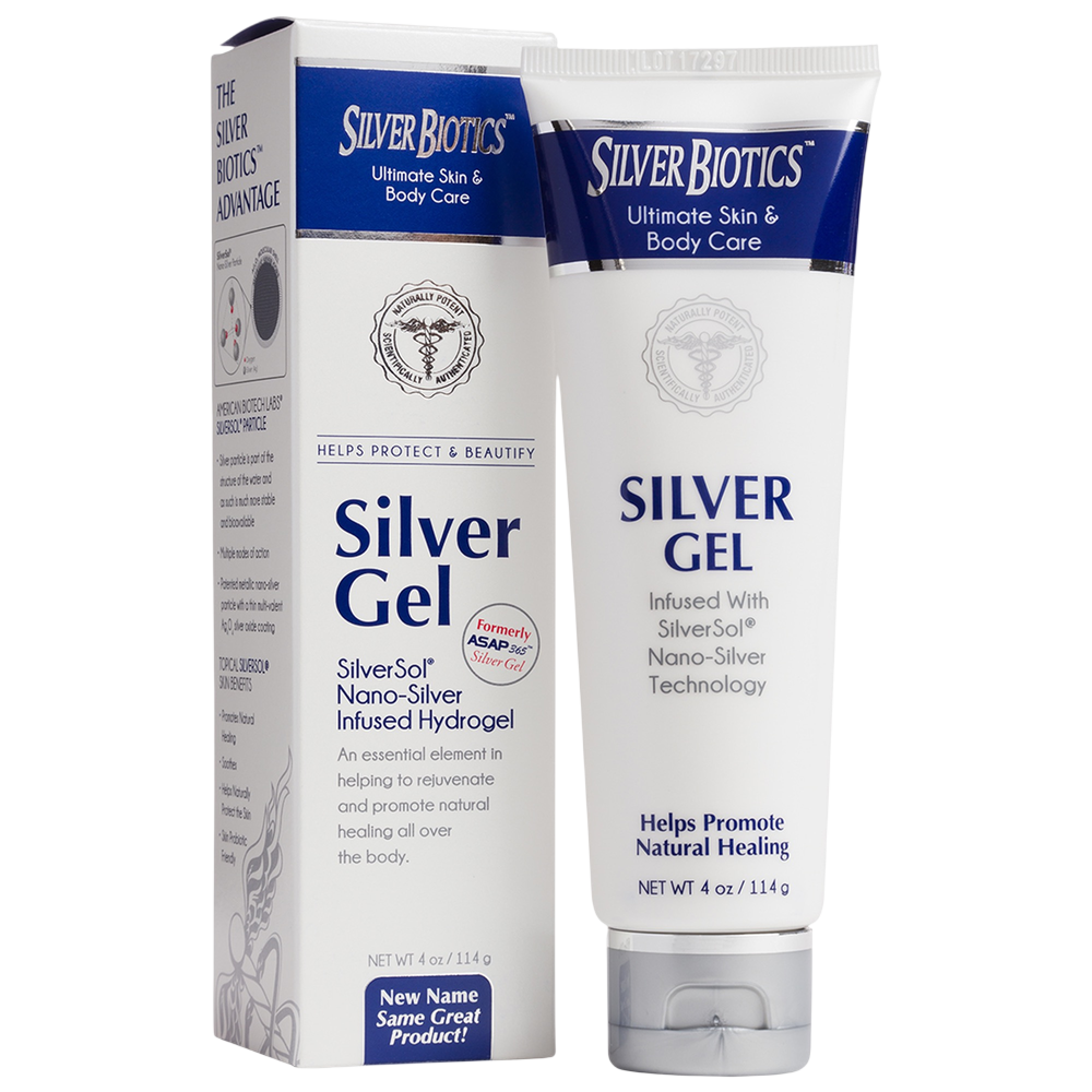 American BioTech Labs Silver Biotics Silver Gel 4oz