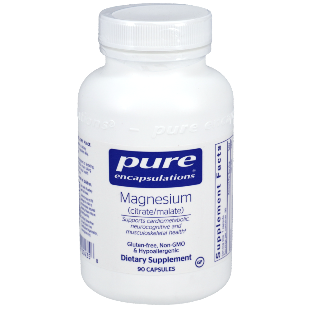 Pure Encapsulations Magnesium (Citrate/Malate) 90 capsules