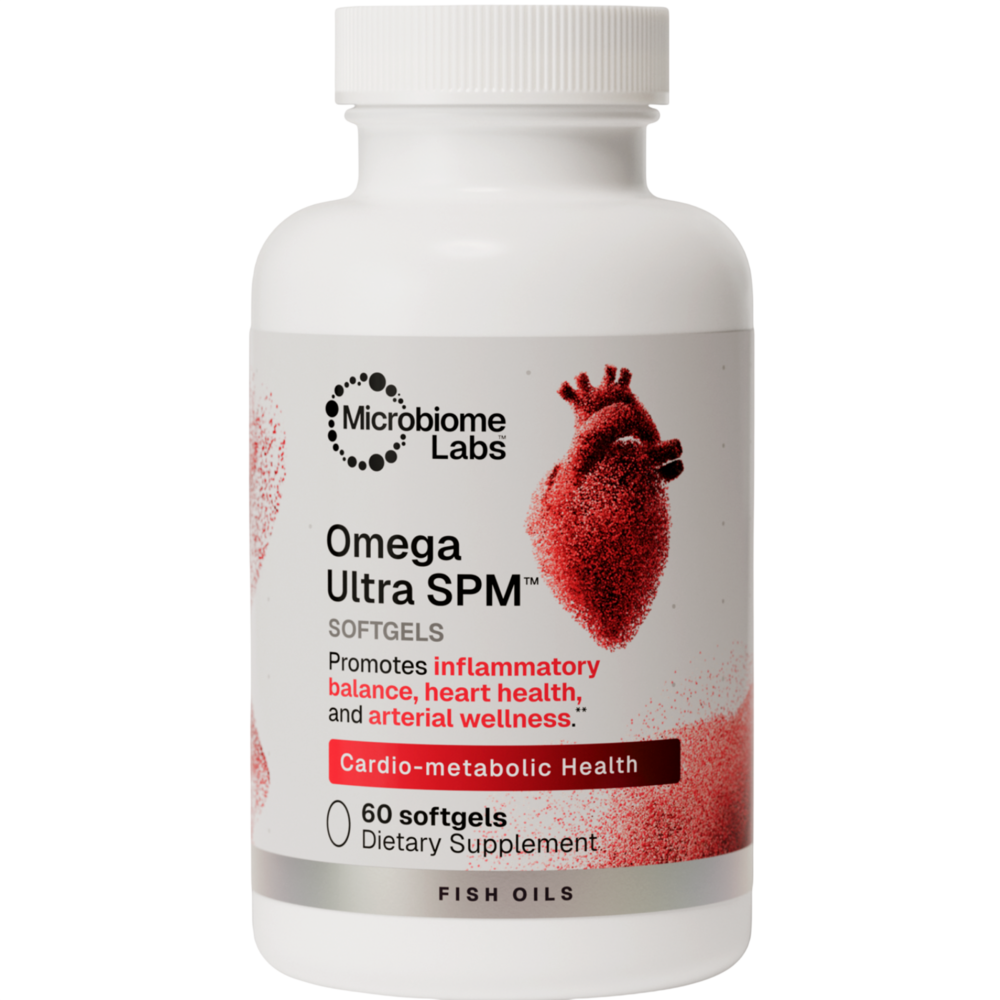 Microbiome Labs Omega Ultra SPM (formerly Mega Marine) 60 Softgels