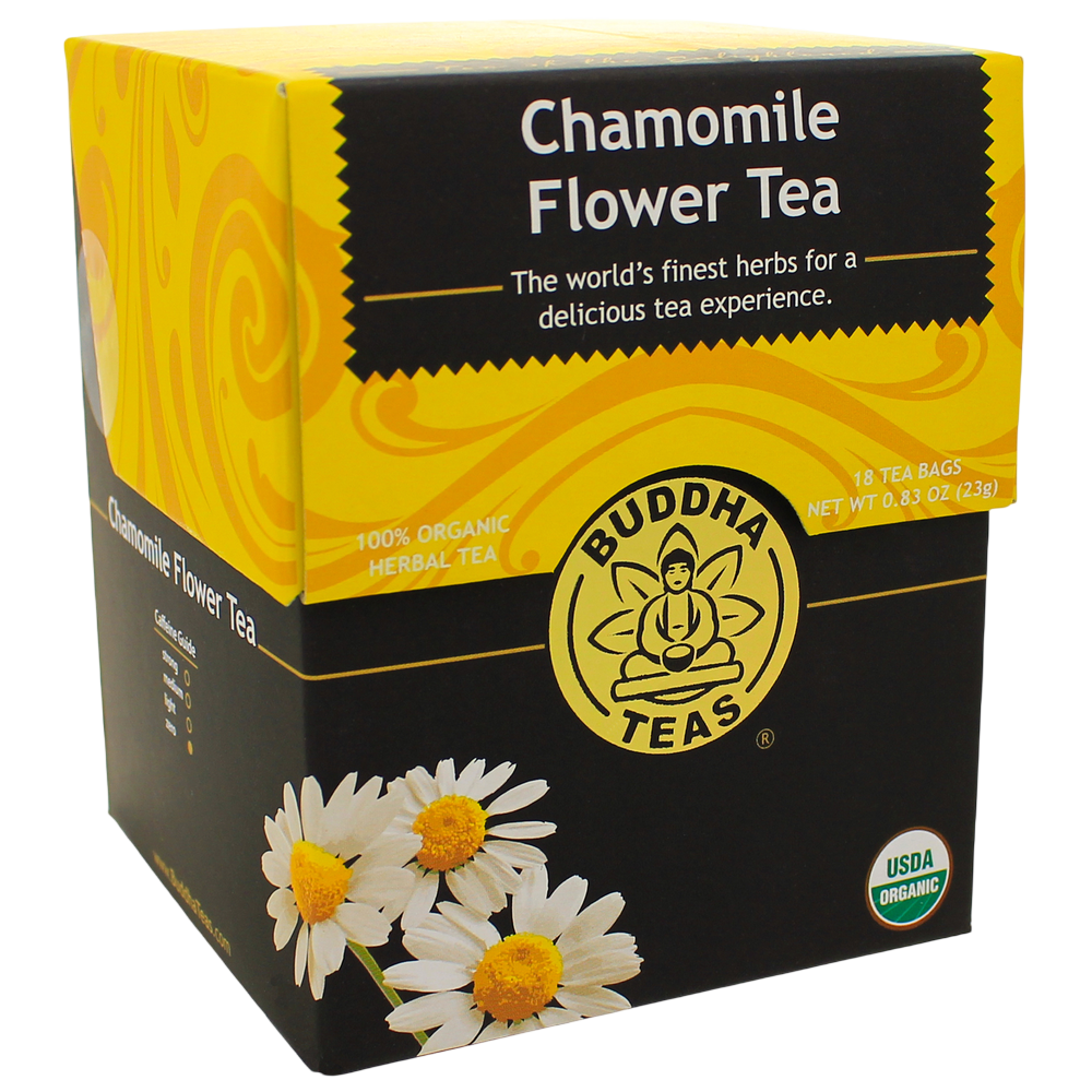 Buddha Teas Chamomile Flower Tea 18 Count