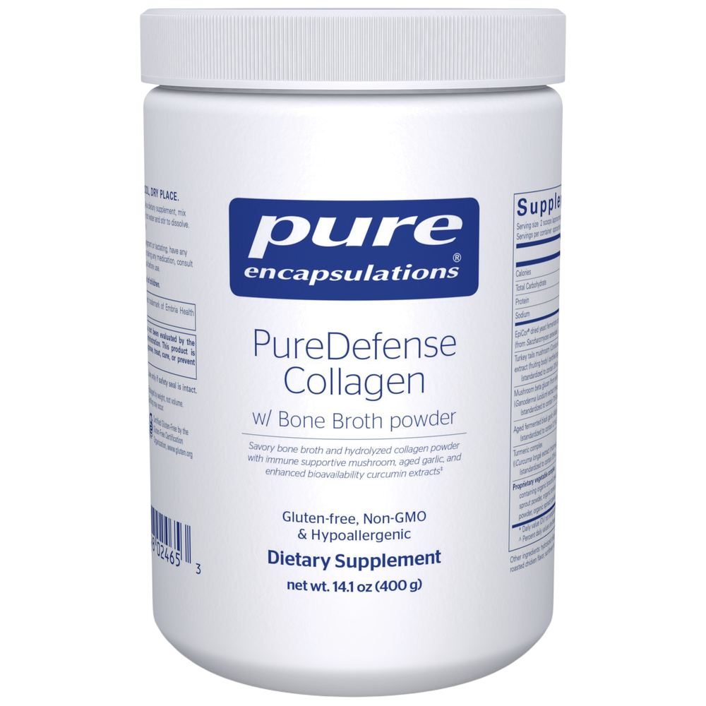 Pure Encapsulations PureDefense Collagen w/ Bone Broth 400g