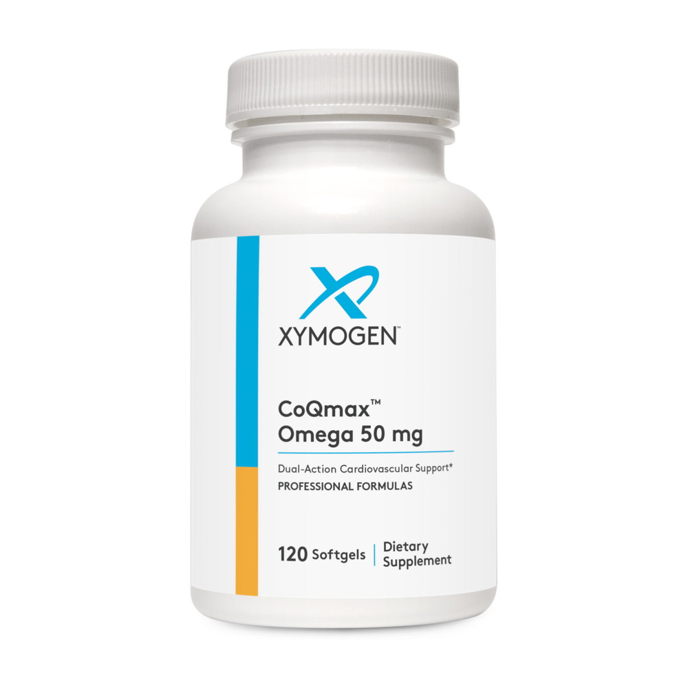 XYMOGEN CoQmax Omega 50mg 120 softgels