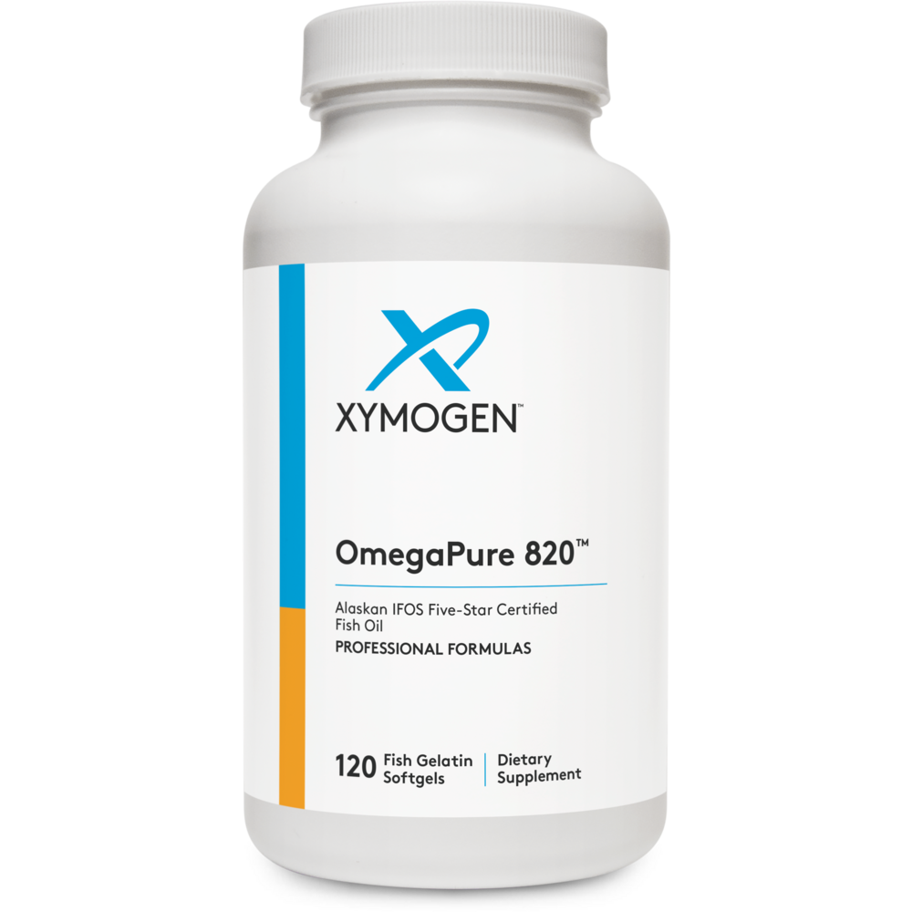 XYMOGEN OmegaPure 820 (Fish Oil) 120 Softgels