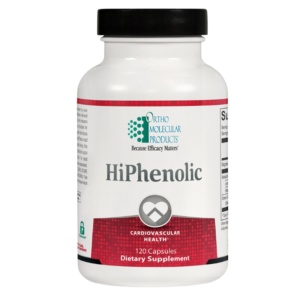 Ortho Molecular Products HiPhenolic – 120 Capsules | Dietary Supplement