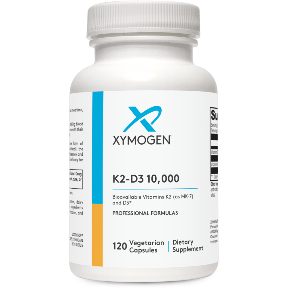 XYMOGEN K2-D3 10,000 (Vitamin D3) 120 capsules