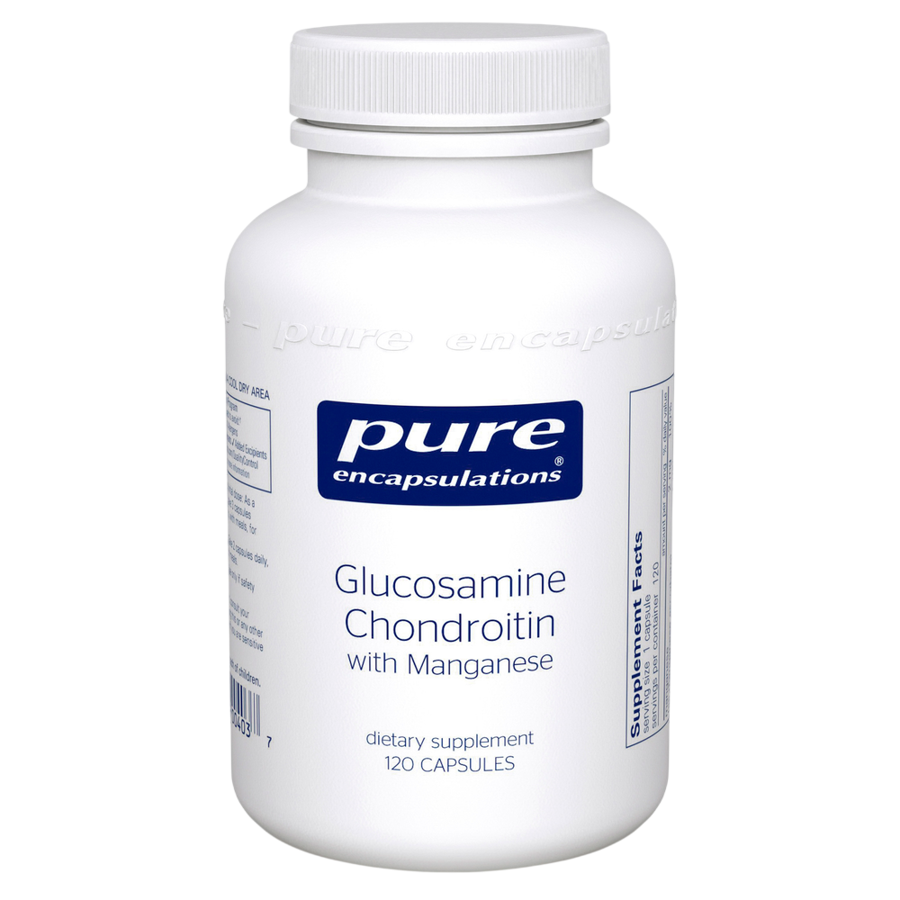 Pure Encapsulations Glucosamine Chondroitin W/ Manganese 120 capsules