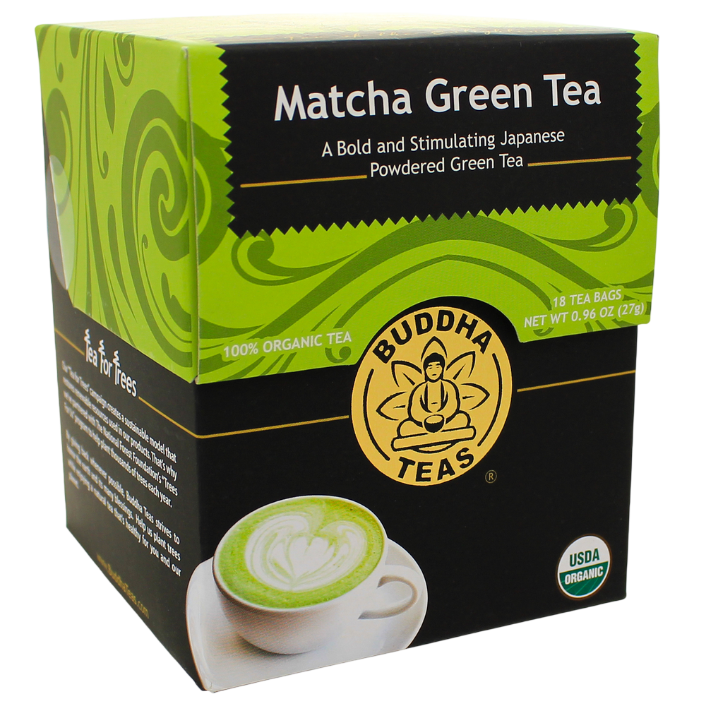 Buddha Teas Matcha Tea 18 Count