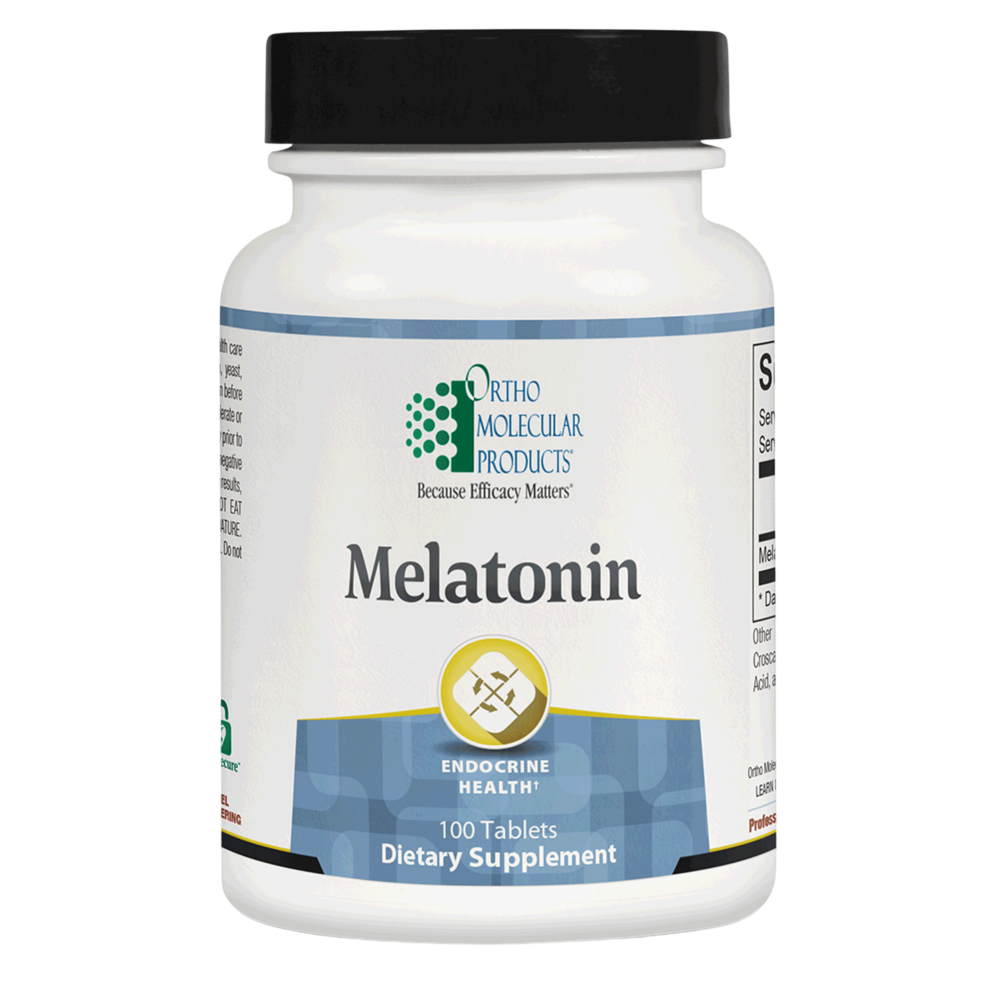 Ortho Molecular Product Melatonin 100 capsules