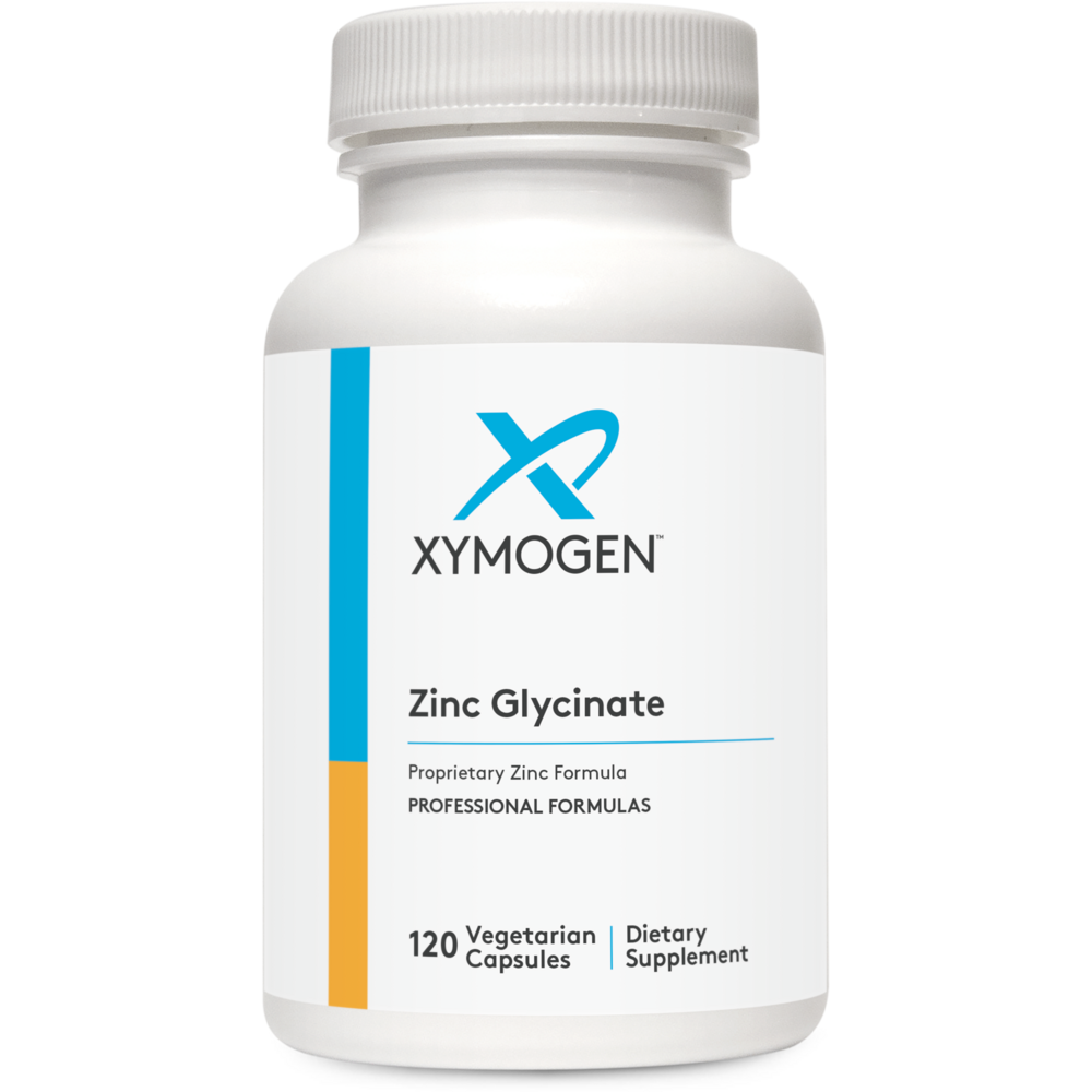 XYMOGEN Zinc Glycinate 120 capsules