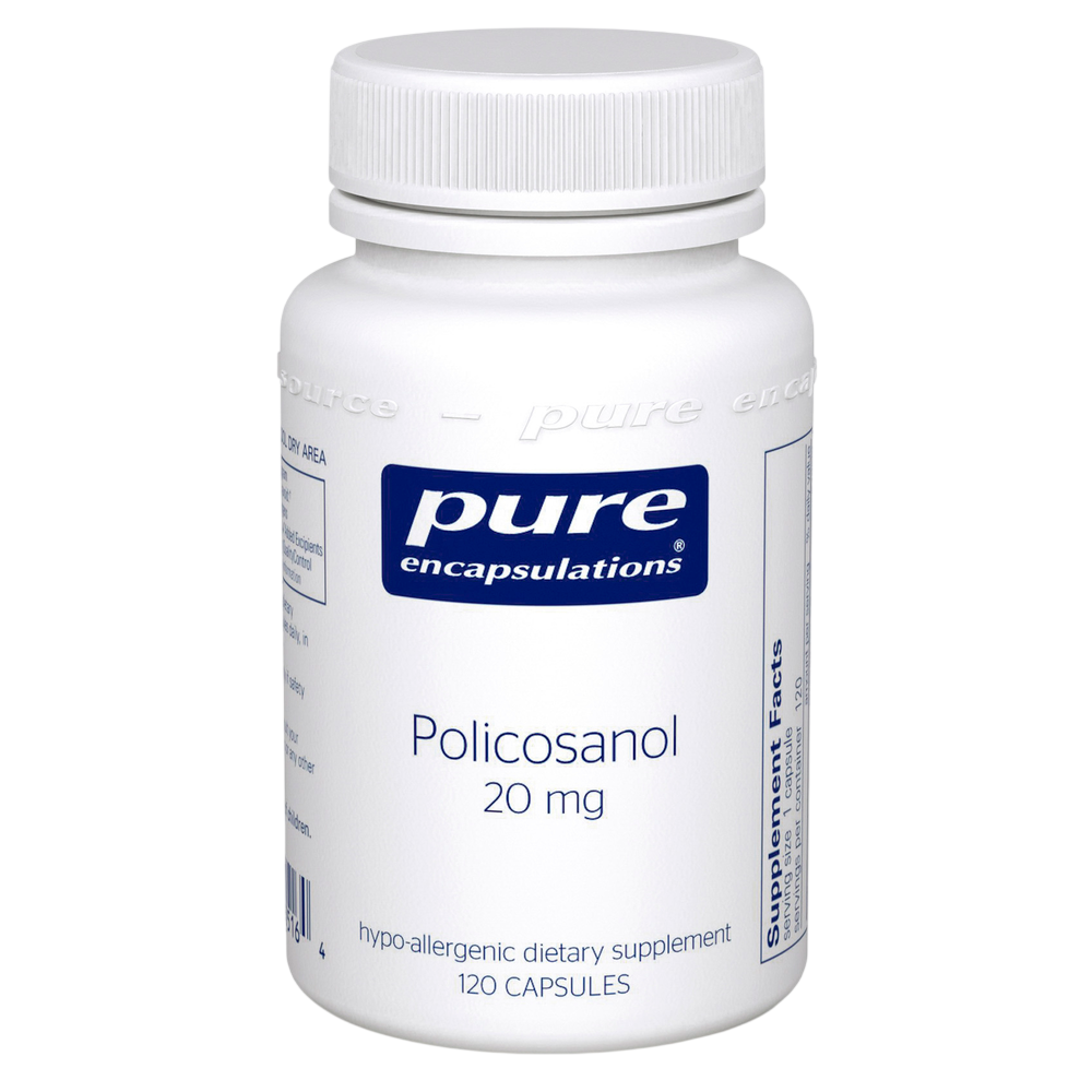 Pure Encapsulations Policosanol 20mg 120 capsules