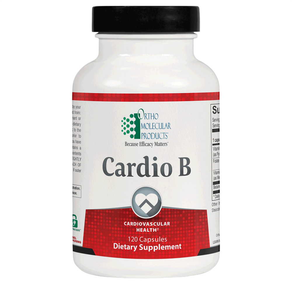 Ortho Molecular Products Cardio B — 120 Capsules
