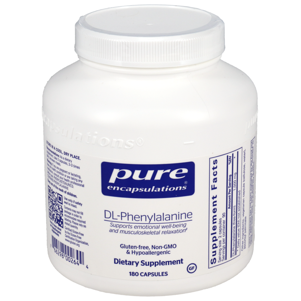 Pure Encapsulations DL-Phenylalanine 180 capsules