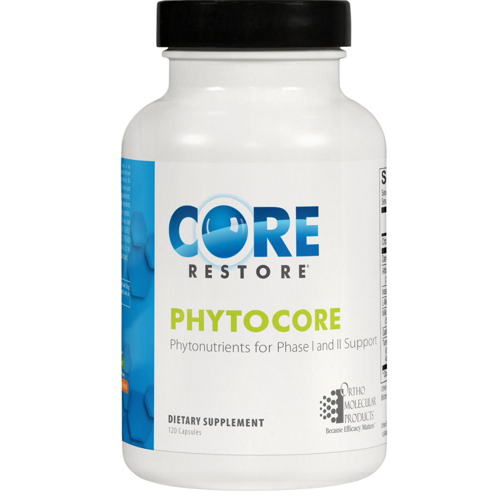 Ortho Molecular Products PhytoCore – Liver & Detoxification Support –120 Capsules
